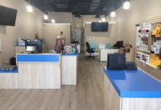 Walk In Front of Store